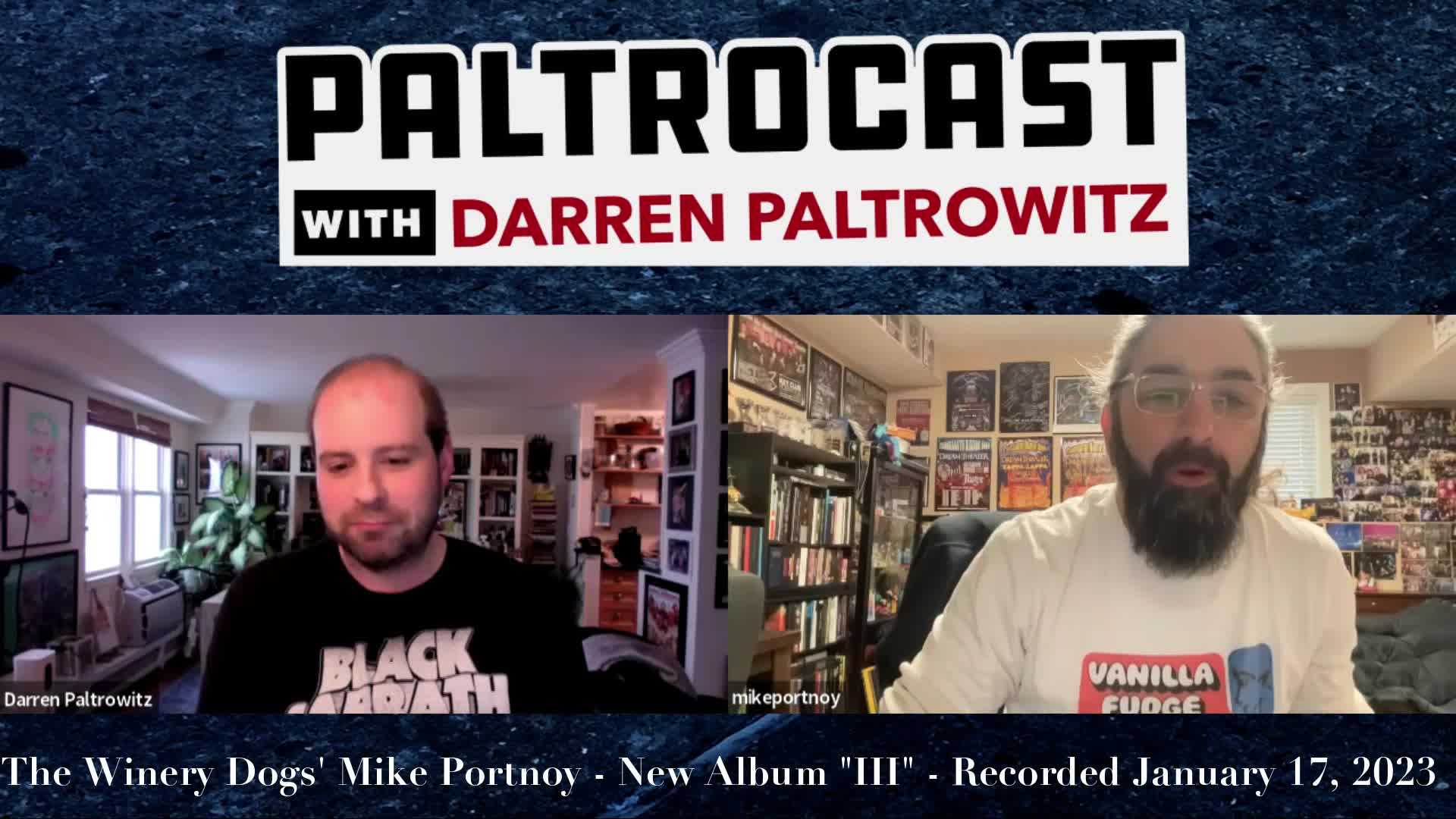 Thumbnail image for Paltrocast with Darren Paltrowitz - The Winery Dogs' Mike Portnoy + Kansas' Ronnie Platt + The Church's Steve Kilbey