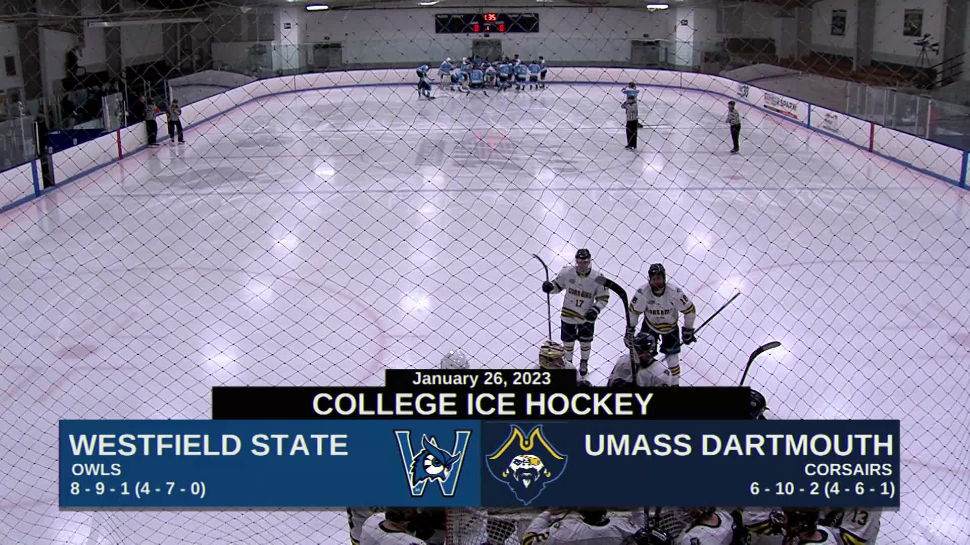 UMass Dartmouth Ice Hockey vs Westfield State University - January 26, 2023