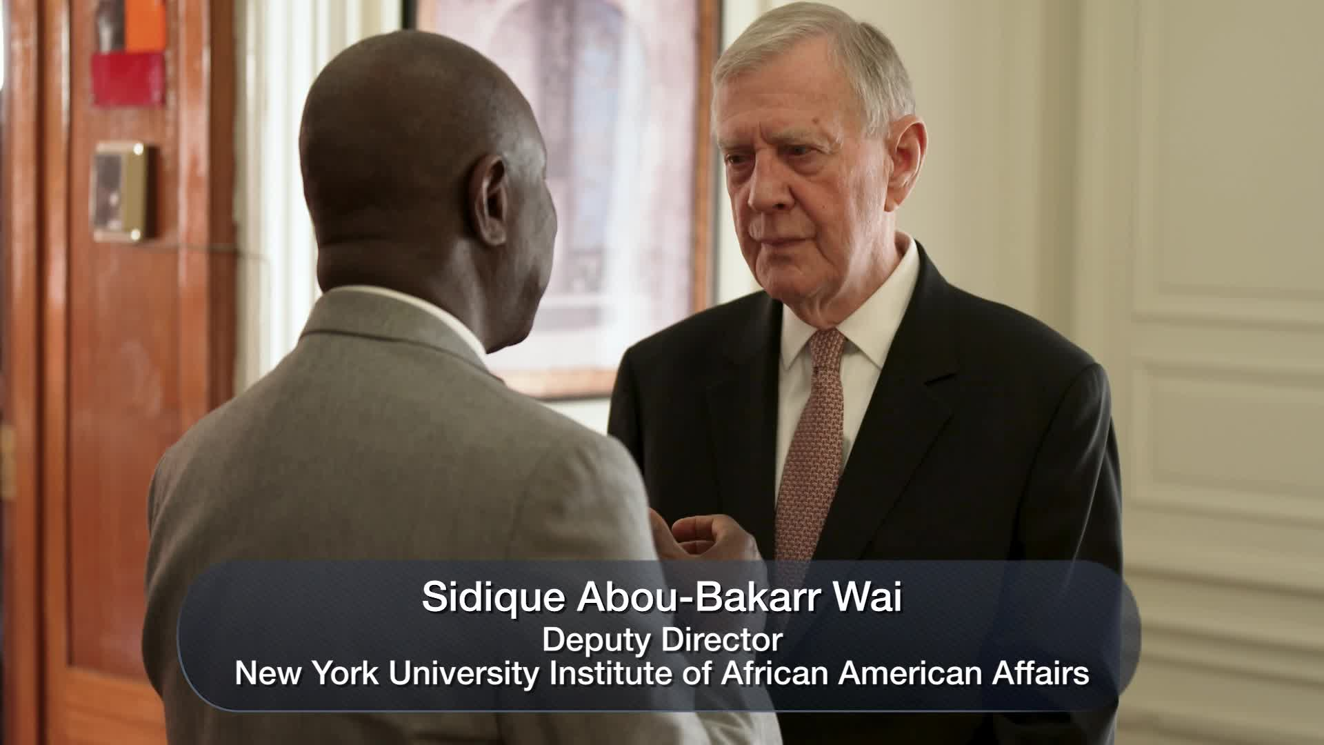 Thumbnail image for TIA&TW - Amb Sidique Abou-Bakarr Wai - Republic of Sierra Leone, Pt II of II